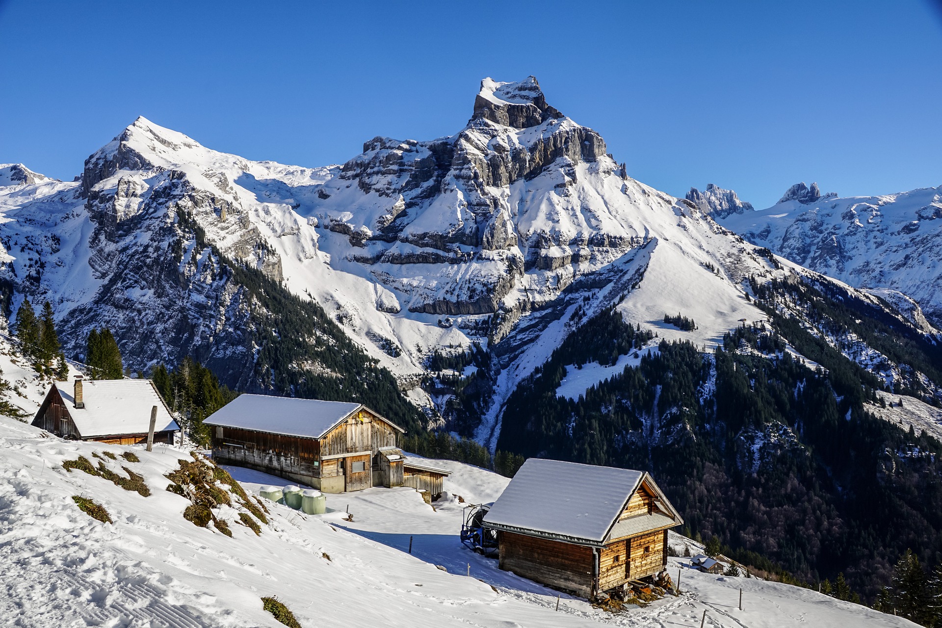 Montagne con la neve